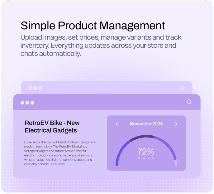 Simple Product Management