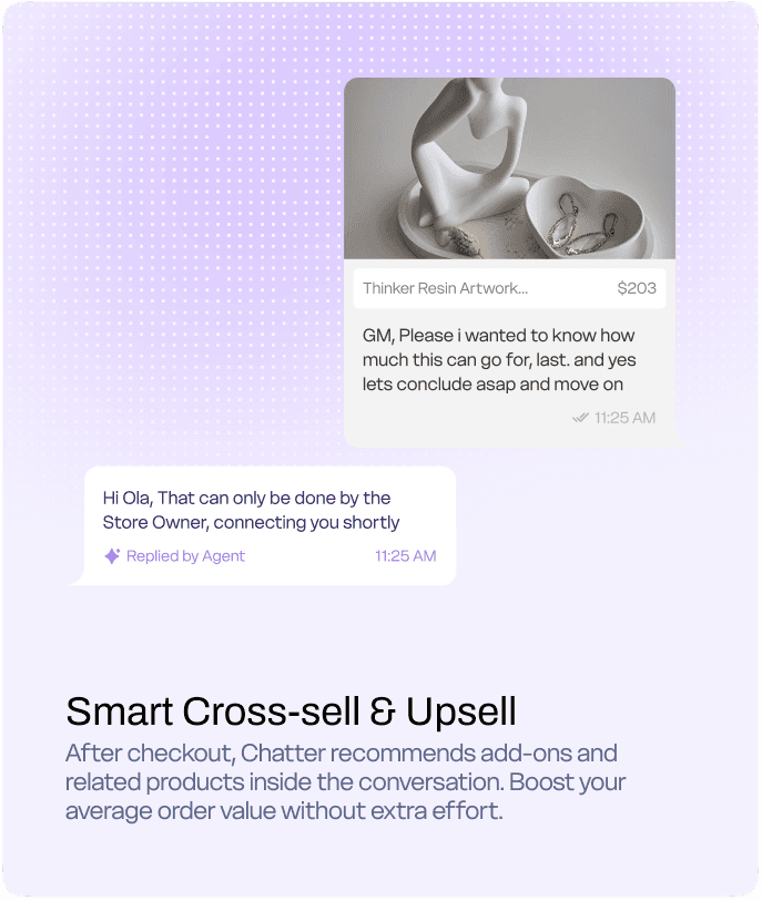 Smart Cross-sell & Upsell